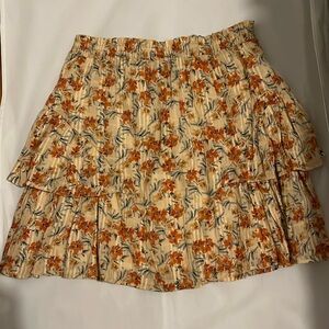 Minkpink tiered mini skirt